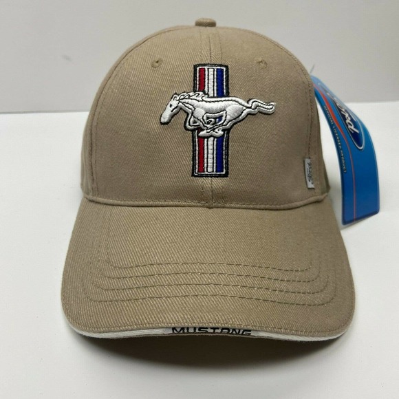 Ford Other - Ford Mustang Embroidered Logo Ball Cap Hat Adjustable Size New with Tag